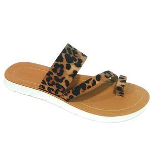 Wild Diva Leopard Chic Sandals